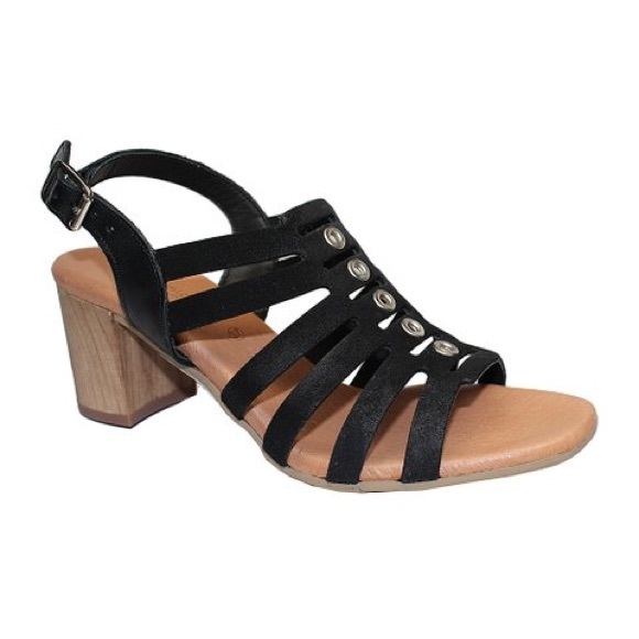 Eric Michael Shoes - NEW Black suede Misty style Eric Michael heels